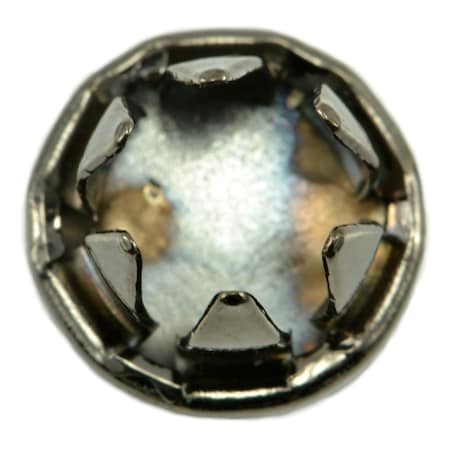 3/8 Black Chrome Plated Steel Hole Plugs 10PK